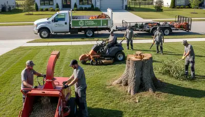 Professional lawn and tree care service in Oshkosh, WI by Chop Chop Tree experts