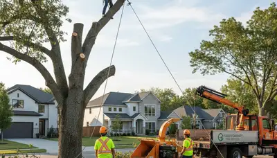 Professional tree removal and trimming service in Oshkosh, WI by Chop Chop Tree experts