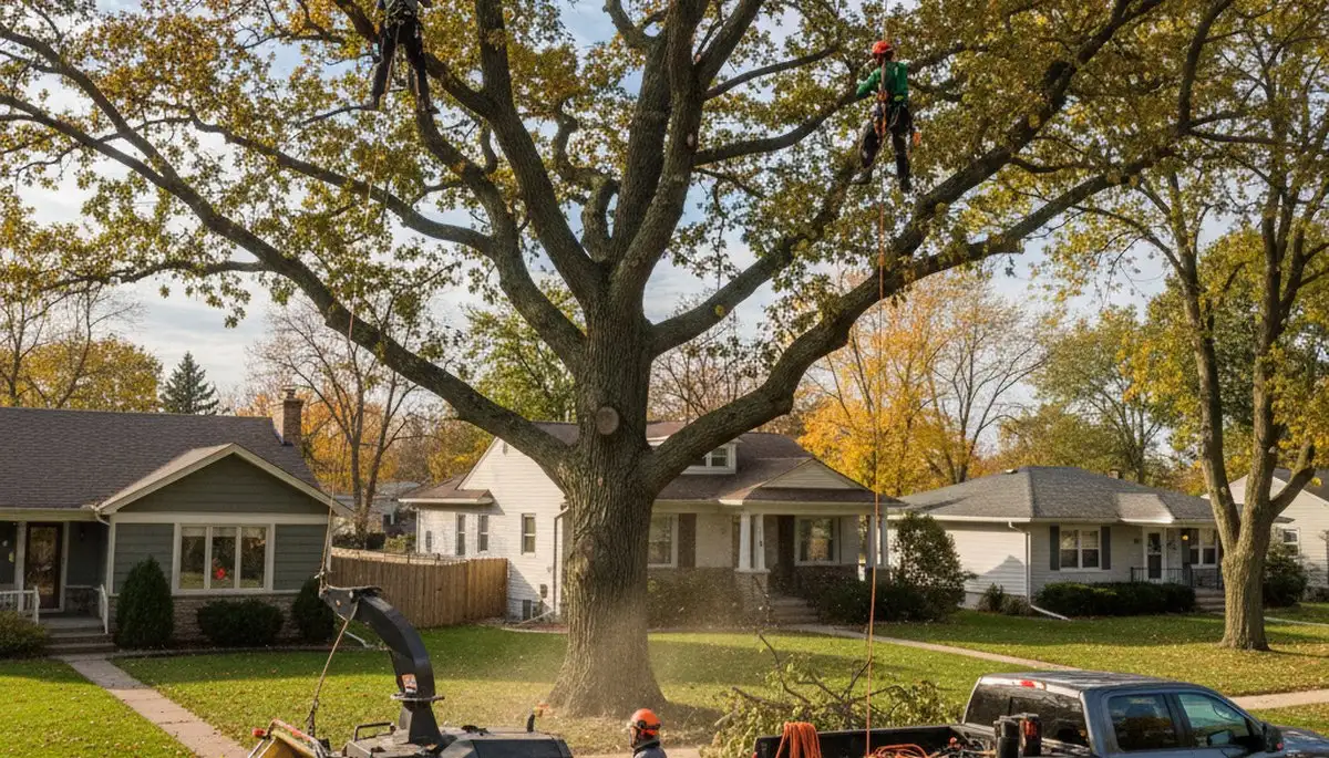 Professional tree removal service in Oshkosh WI by certified arborists