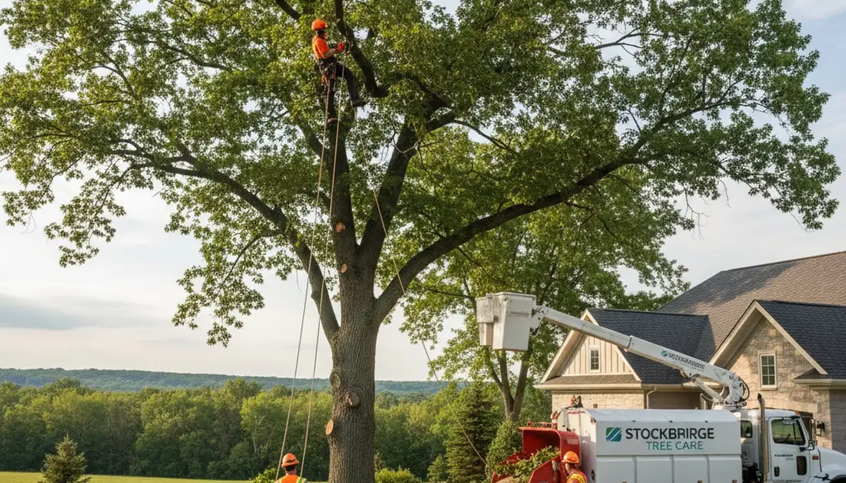 Professional tree removal service in Oshkosh WI by certified arborists